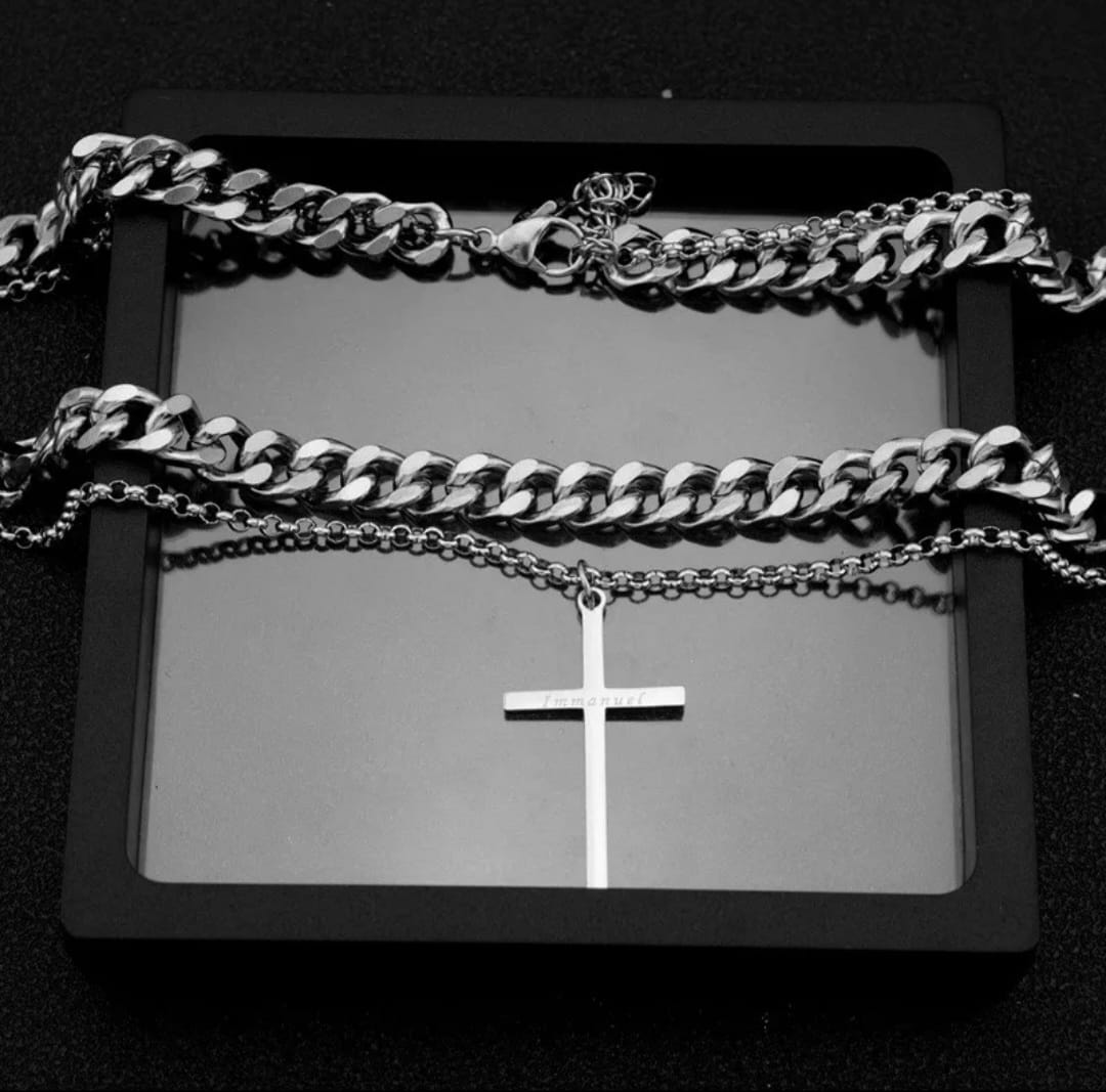 Dúo collar y cadena