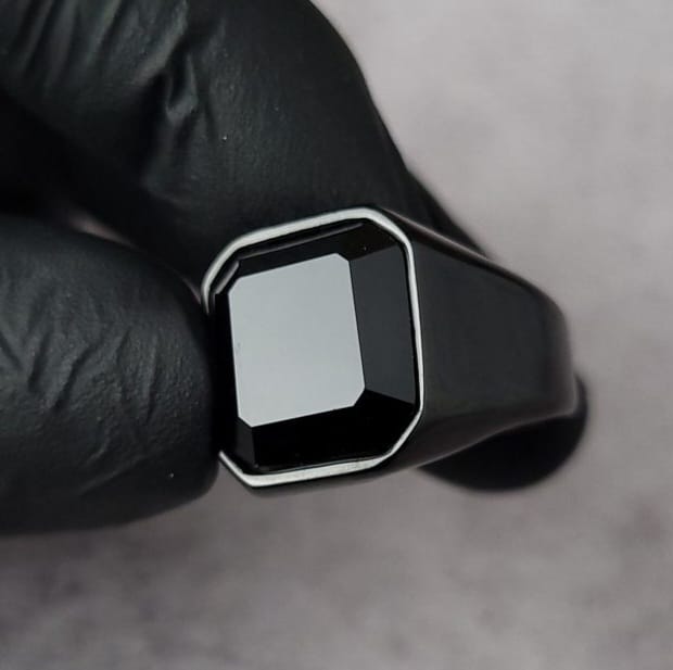Anillo piedra ágata